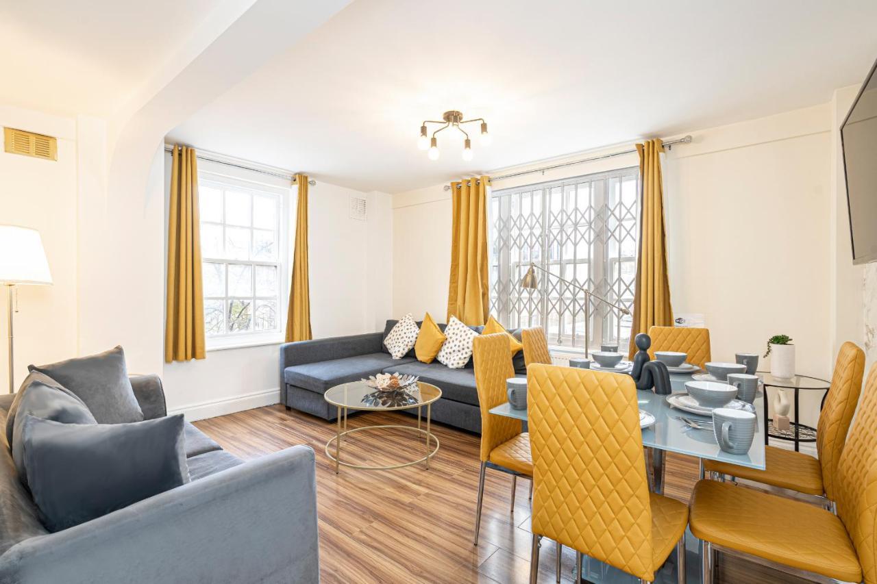 Nice 3 Bedrooms apartment near Hyde Park&Oxford St Londen Kamer foto
