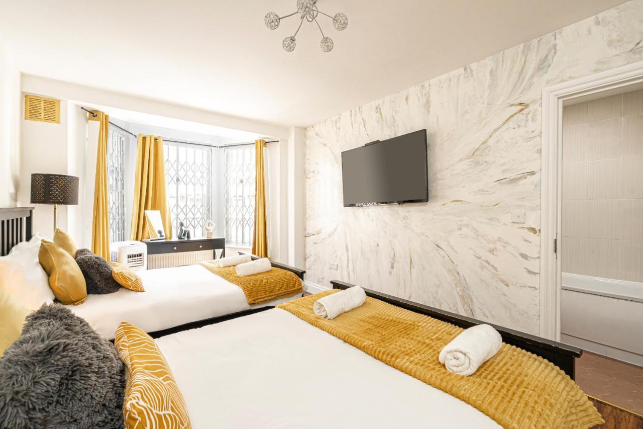 Nice 3 Bedrooms apartment near Hyde Park&Oxford St Londen Kamer foto