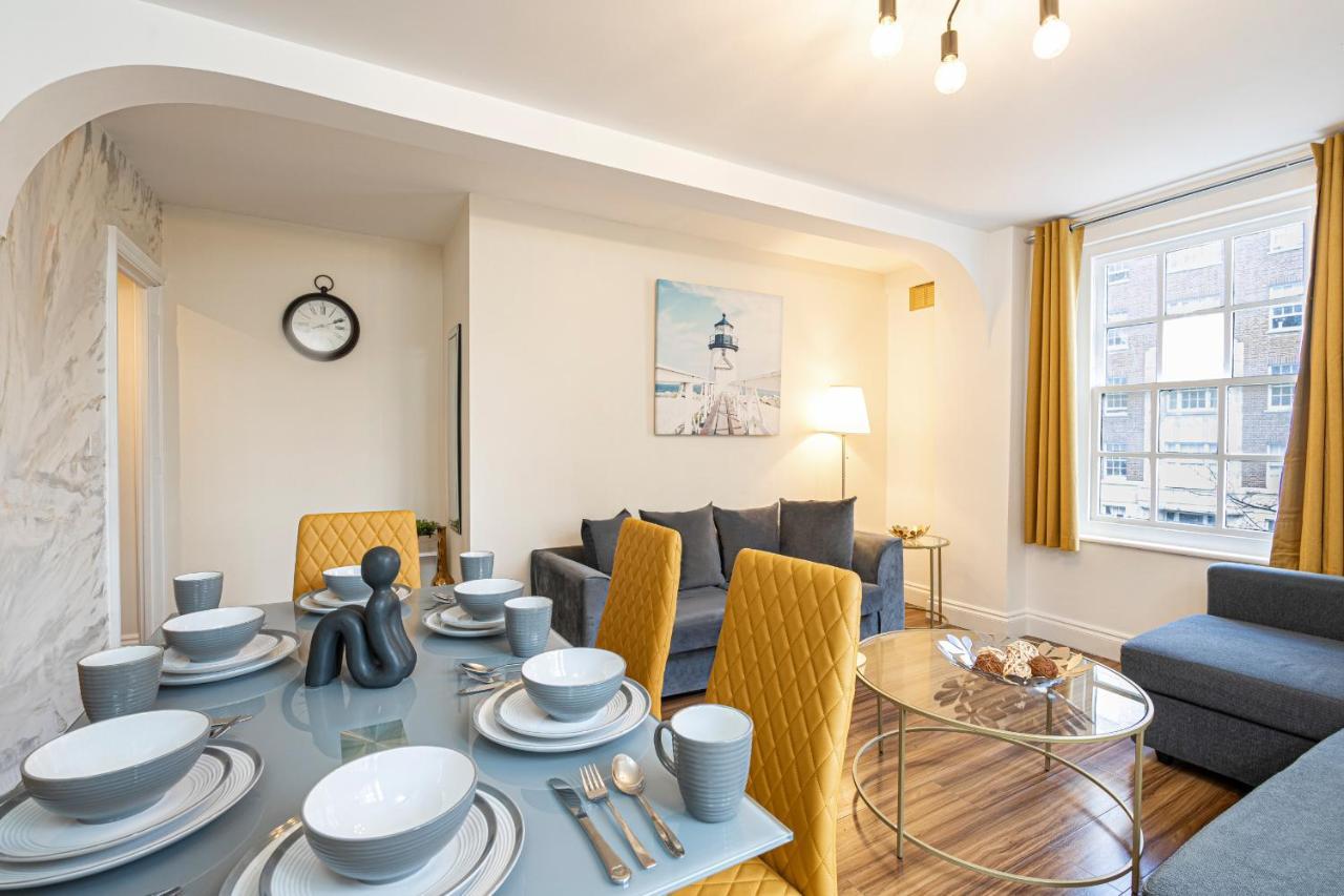 Nice 3 Bedrooms apartment near Hyde Park&Oxford St Londen Kamer foto
