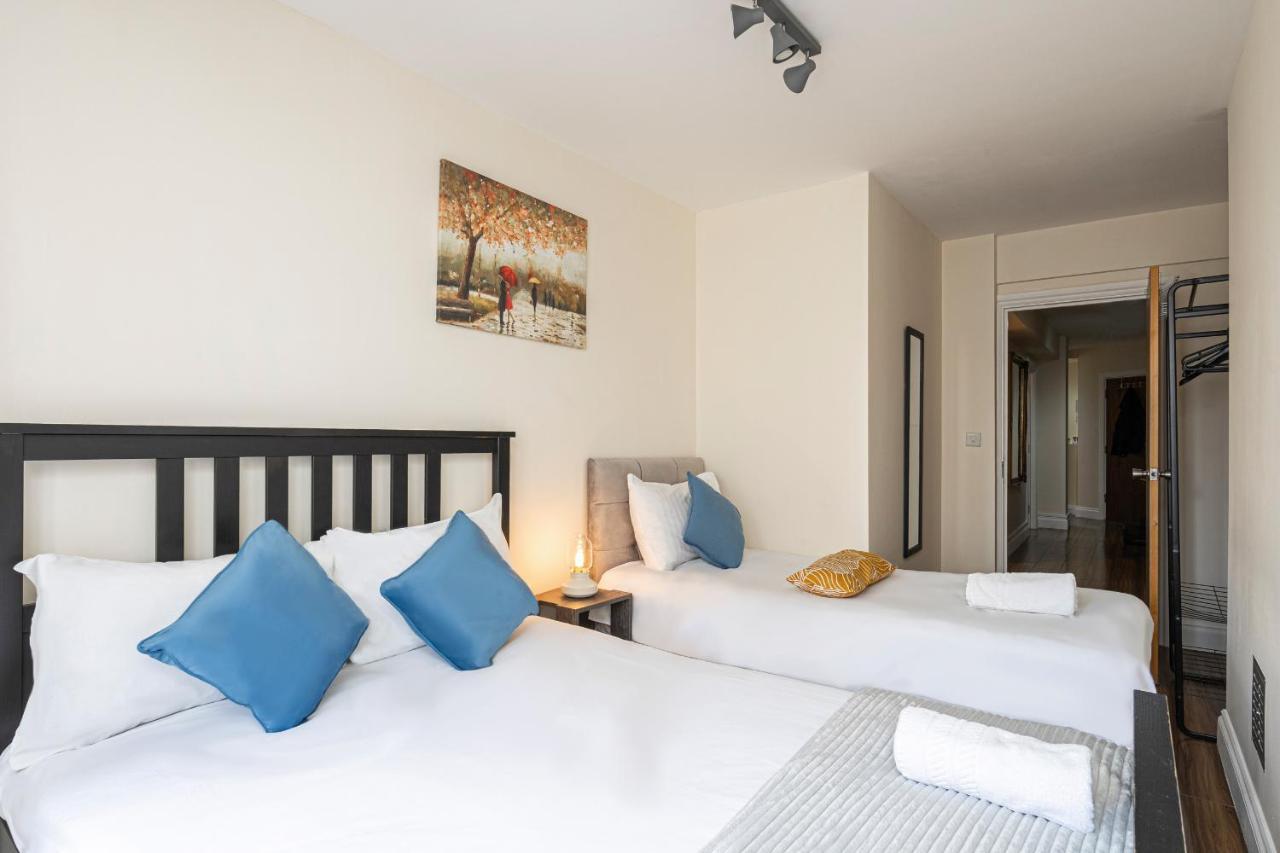 Nice 3 Bedrooms apartment near Hyde Park&Oxford St Londen Kamer foto
